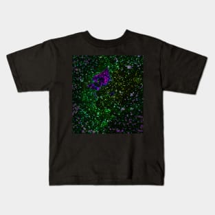 Black Panther Art - Glowing Edges 317 Kids T-Shirt